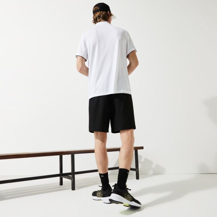 Lacoste SPORT Tenisové Shorts Černé | qhzfdIgK