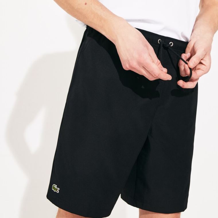 Lacoste SPORT Tenisové Shorts Černé | qhzfdIgK