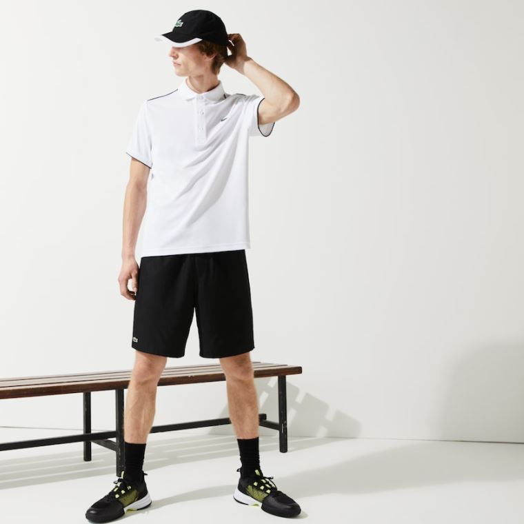 Lacoste SPORT Tenisové Shorts Černé | qhzfdIgK