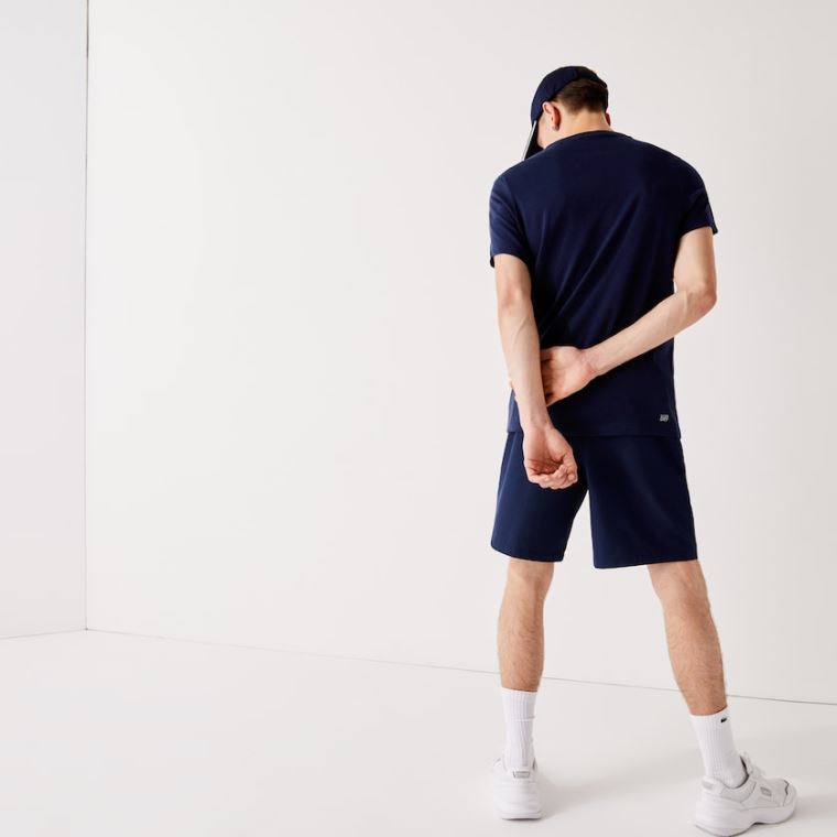 Lacoste SPORT Tenisové Stretch Shorts Tmavě Blankyt Blankyt | mpaU6lk7