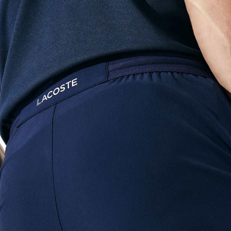 Lacoste SPORT Tenisové Stretch Shorts Tmavě Blankyt Blankyt | mpaU6lk7