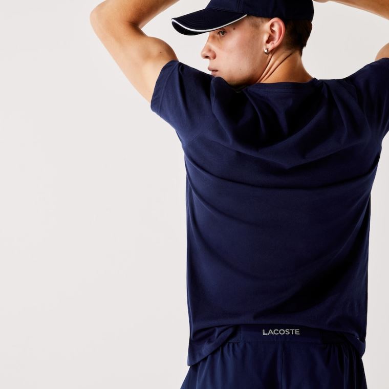 Lacoste SPORT Tenisové Stretch Shorts Tmavě Blankyt Blankyt | mpaU6lk7