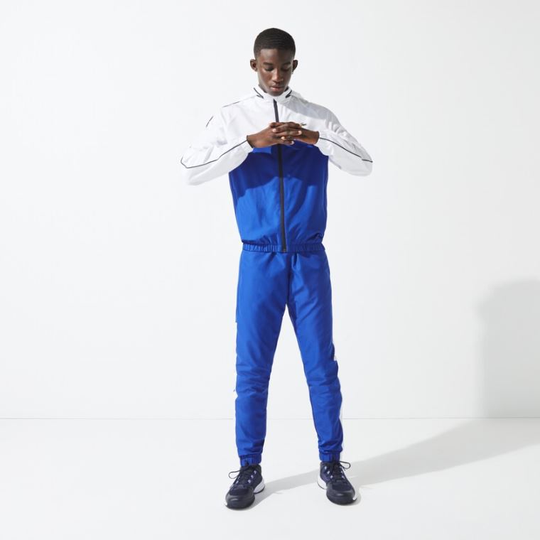 Lacoste SPORT Two-Tone Tenisové Tracksuit Blankyt Bílé Tmavě Blankyt Blankyt | iytA8Cfm