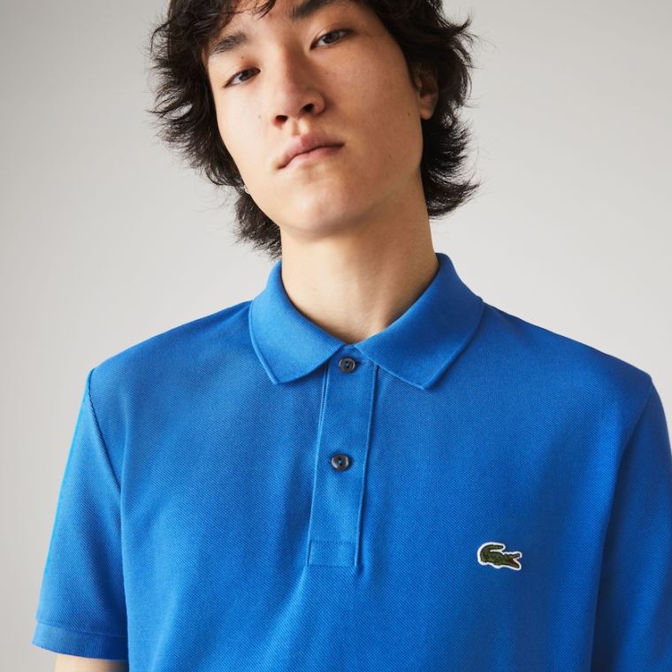 Lacoste Slim Fit Polo in Petit Piqué Blankyt | CJUUhU5D