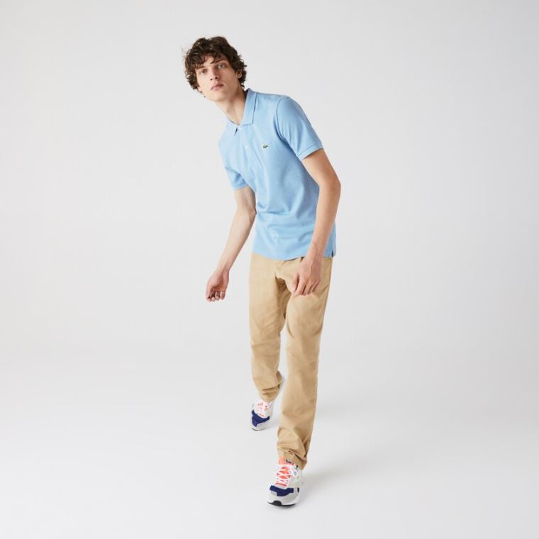 Lacoste Slim Fit Polo in Petit Piqué Blankyt | E7o73Qt0