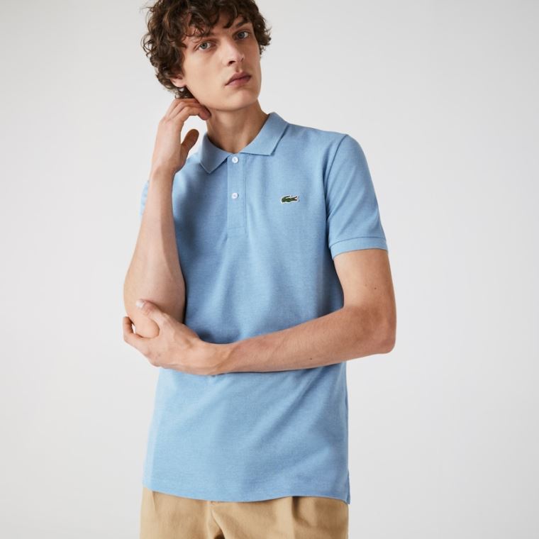 Lacoste Slim Fit Polo in Petit Piqué Blankyt | E7o73Qt0