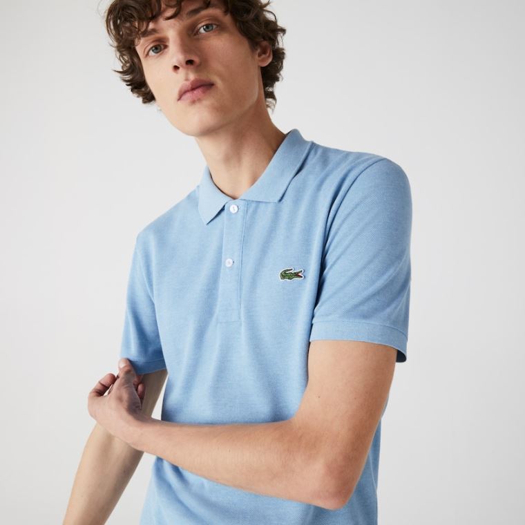 Lacoste Slim Fit Polo in Petit Piqué Blankyt | E7o73Qt0