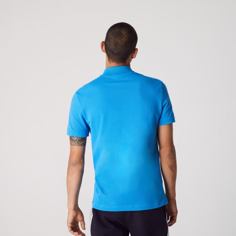 Lacoste Slim Fit Polo in Petit Piqué Blankyt | nGeHwoIK