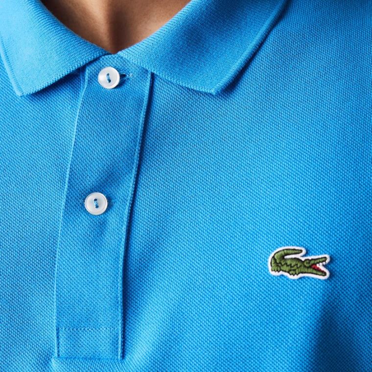 Lacoste Slim Fit Polo in Petit Piqué Blankyt | nGeHwoIK