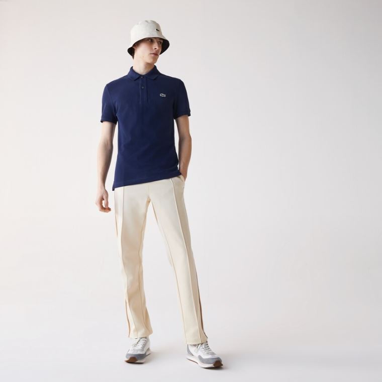 Lacoste Slim Fit Polo in Petit Piqué Blankyt | yQRL0bTK