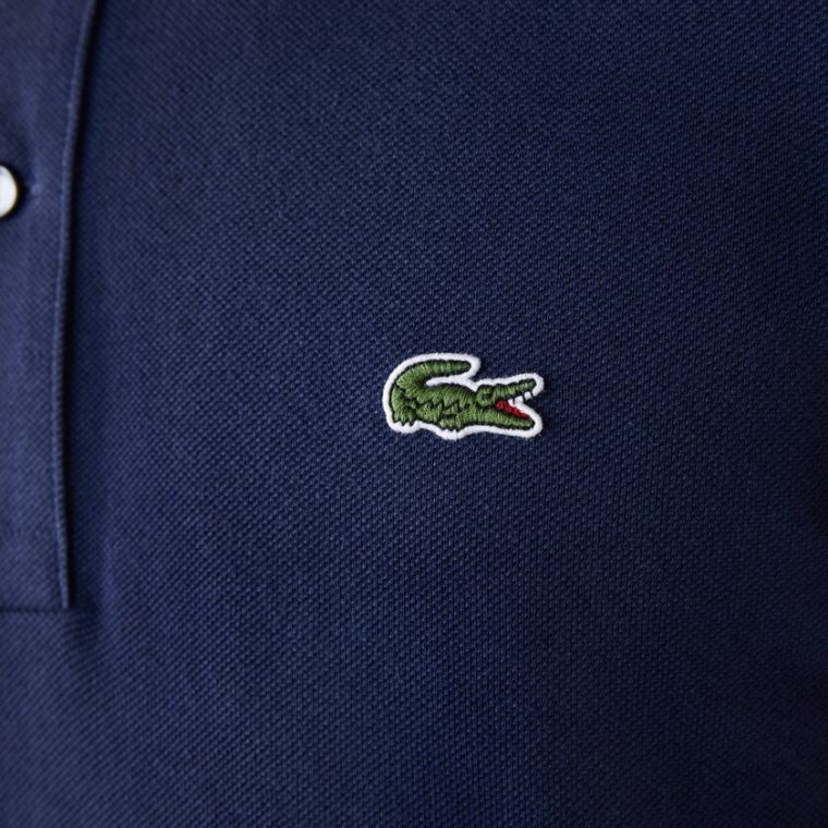 Lacoste Slim Fit Polo in Petit Piqué Blankyt | yQRL0bTK