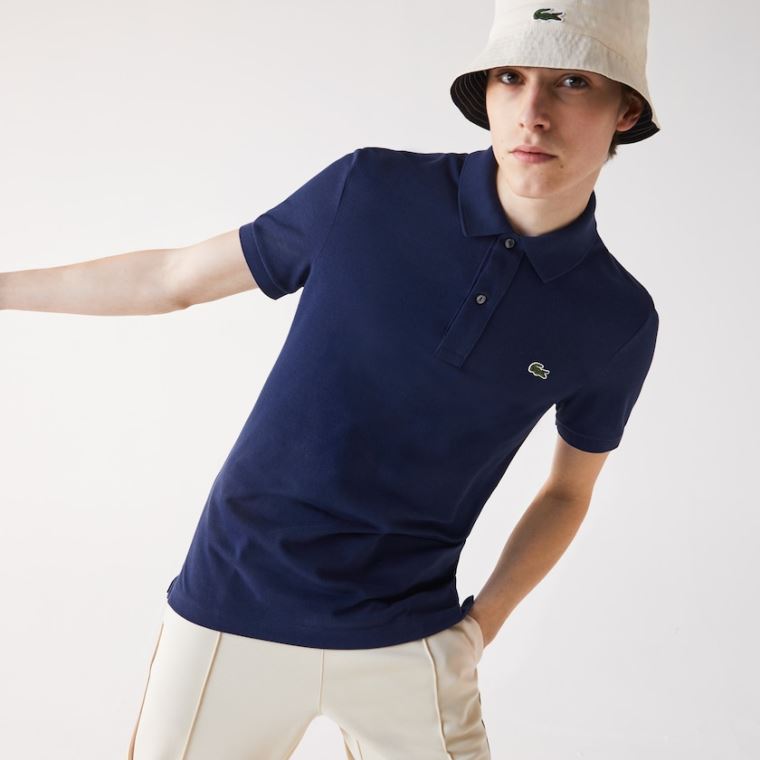 Lacoste Slim Fit Polo in Petit Piqué Blankyt | yQRL0bTK