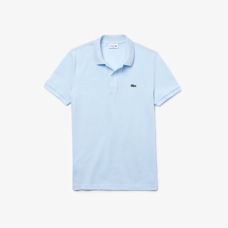 Lacoste Slim Fit Polo in Petit Piqué Světle Blankyt | yWJFiACw