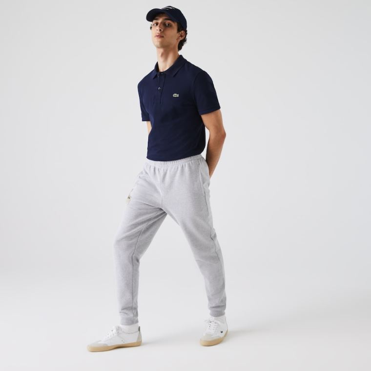 Lacoste Slim Fit Polo in Petit Piqué Tmavě Blankyt Blankyt | aSilV2BV