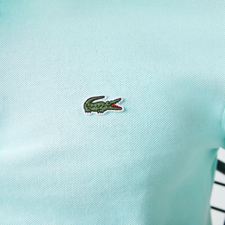 Lacoste Slim Fit Polo in Petit Piqué Tyrkysové | IDHLvuHm