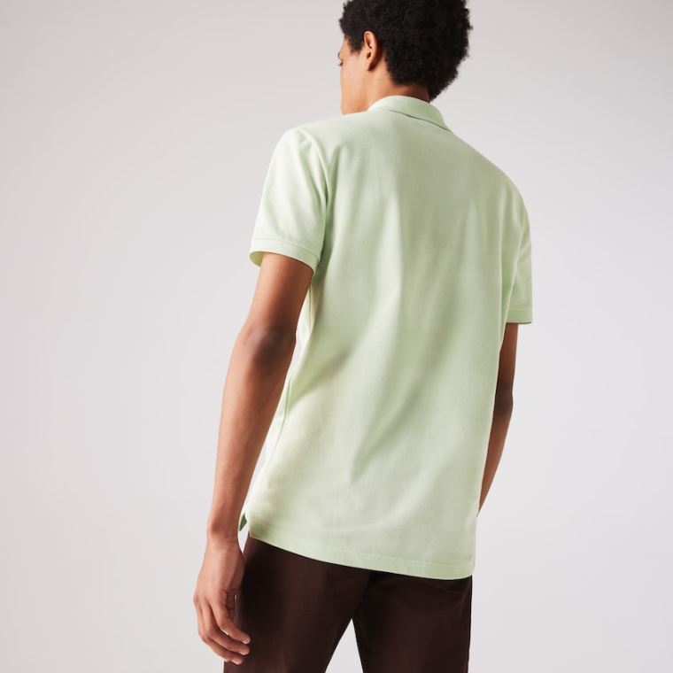 Lacoste Slim Fit Polo in Petit Piqué Zelene | fqGjSGng