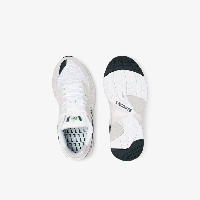 Lacoste Storm 96 Lo Syntetická and Læder Sneakers Bílé | 9Grb1gZd