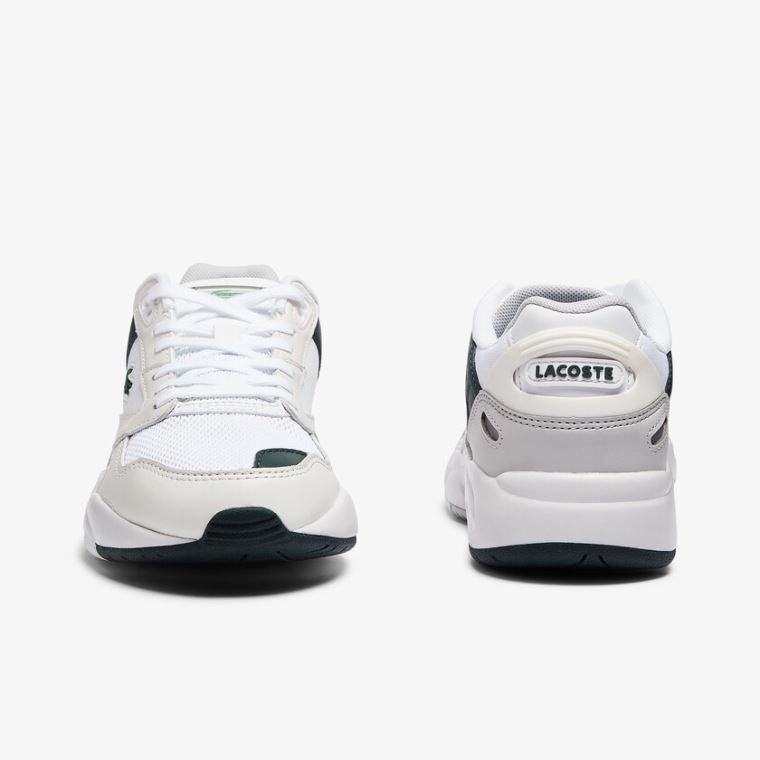 Lacoste Storm 96 Lo Syntetická and Læder Sneakers Bílé | 9Grb1gZd