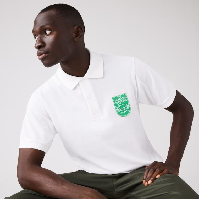 Lacoste & The Everglades Foundation Co-Branded Polo Bílé | J4KvsGE2