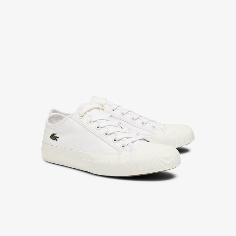 Lacoste Topskill Platene Sneakers Bílé Bílé | Eh0WtDPu