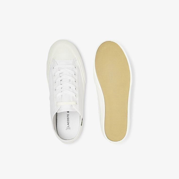 Lacoste Topskill Platene Sneakers Bílé Bílé | Eh0WtDPu