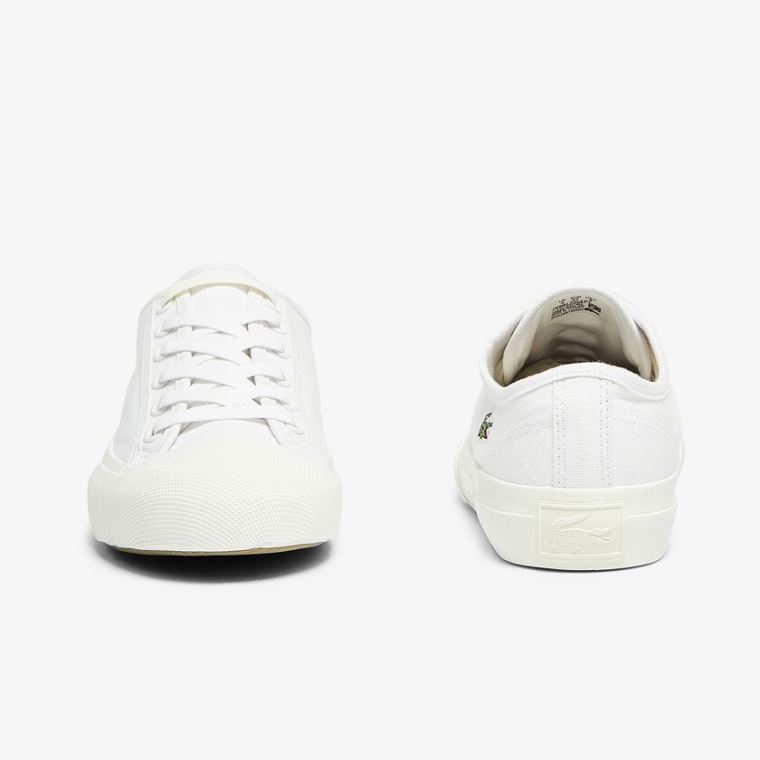 Lacoste Topskill Platene Sneakers Bílé Bílé | Eh0WtDPu