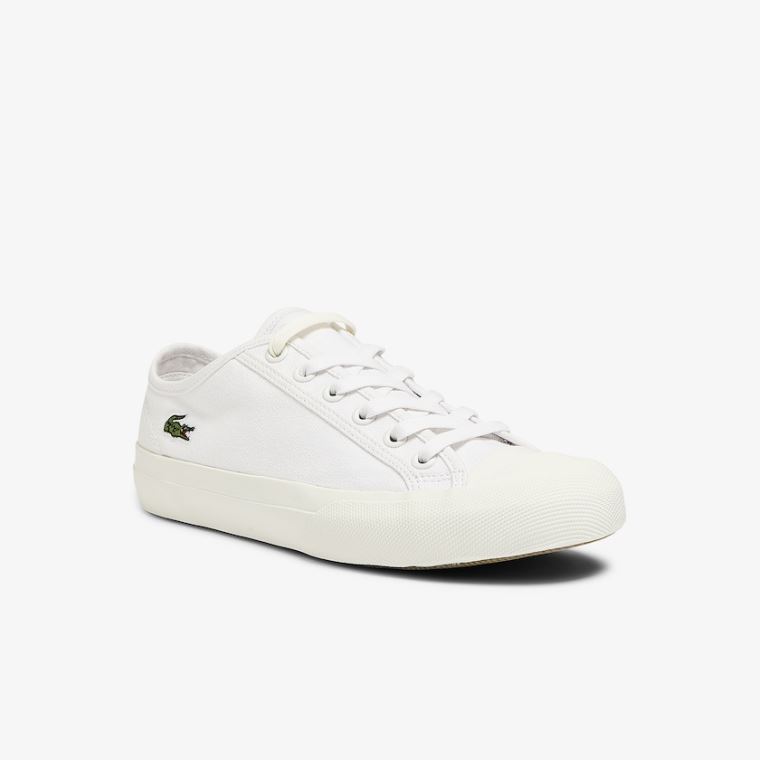 Lacoste Topskill Platene Sneakers Bílé Bílé | Eh0WtDPu