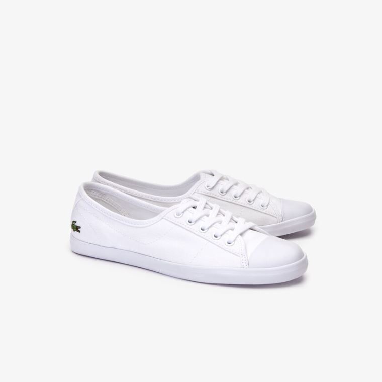 Lacoste Ziane Platene Sneakers Bílé | bumedYlU