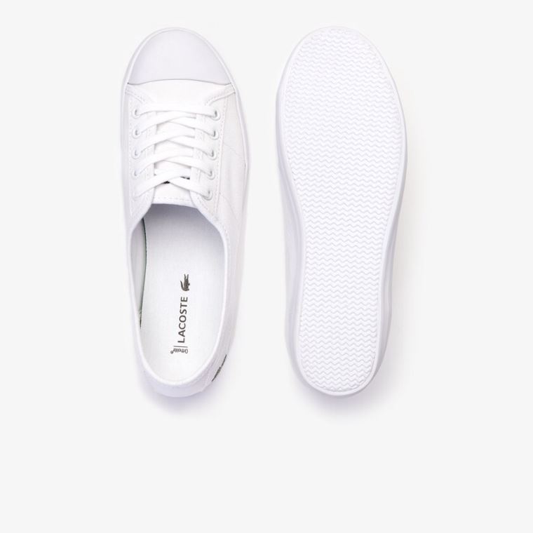 Lacoste Ziane Platene Sneakers Bílé | bumedYlU