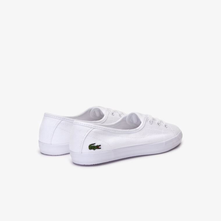 Lacoste Ziane Tlustý Platene Sneakers Bílé | WCHgRvCQ