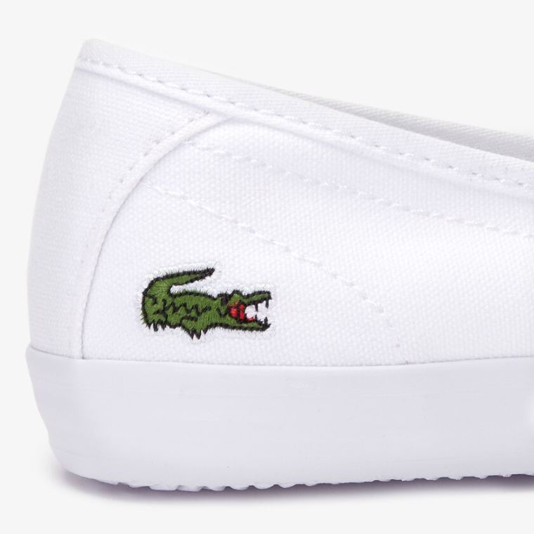 Lacoste Ziane Tlustý Platene Sneakers Bílé | WCHgRvCQ