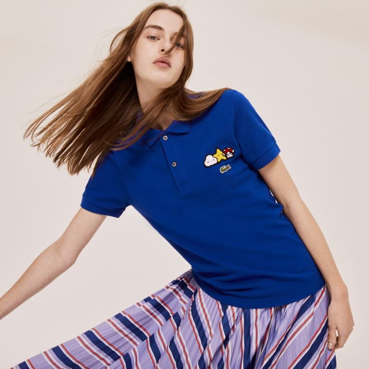 Lacoste x FriendsWithYou Design Classic Fit Polo Shirt Blankyt | hwRwimGP