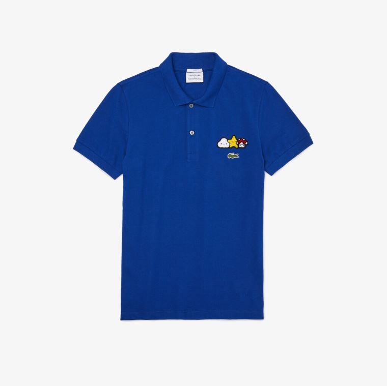 Lacoste x FriendsWithYou Design Classic Fit Polo Shirt Blankyt | hwRwimGP