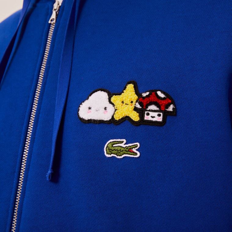 Lacoste x FriendsWithYou Design Zippered Jacket Blankyt | rl4ulIks