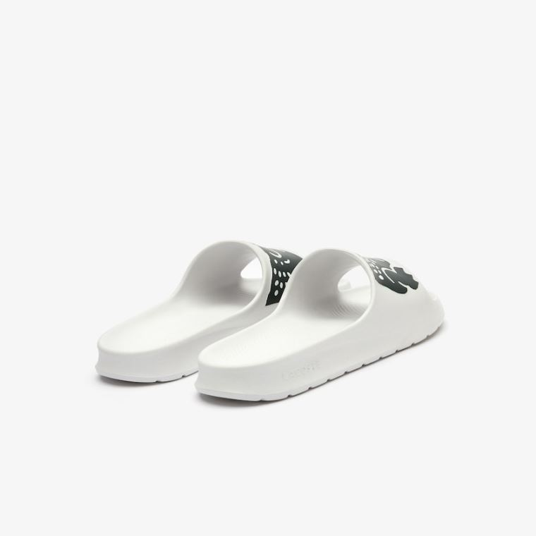 Lacoste x Ricky Regal Syntetická Crocodile Slides Bílé Zelene | NdOwynSv